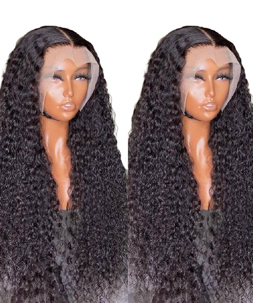 Perruque lace frontal deep wave