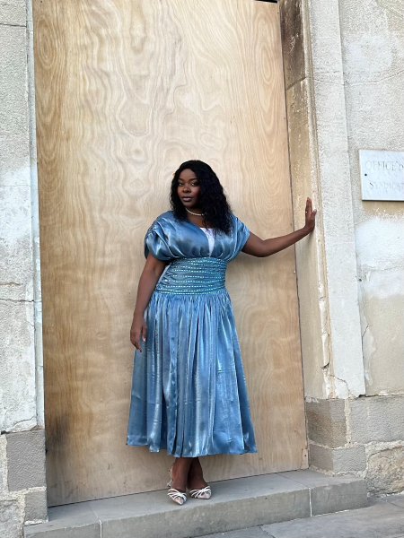 Robe Élégante Ciel