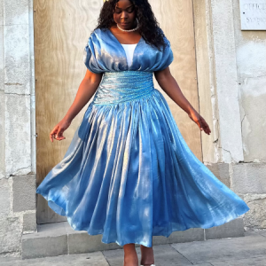 Robe Élégante Ciel