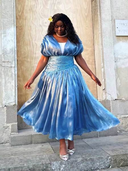 Robe Élégante Ciel