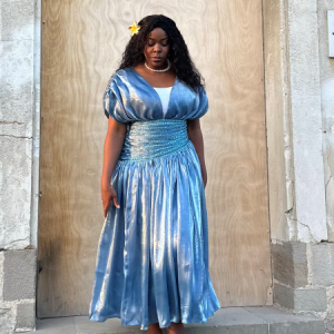 Robe Élégante Ciel