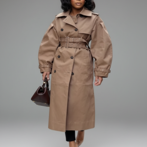 Trench Coupe-Vent Décontracté