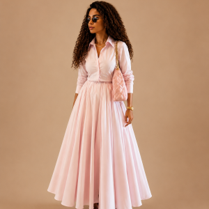 Ensemble Rose Poudré