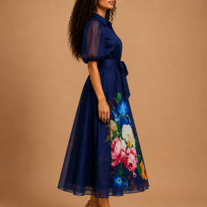 Robe Longue Jardin Royal