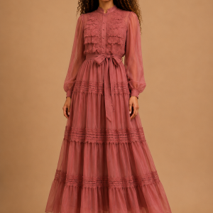 La Robe Rose Élégance Romantique