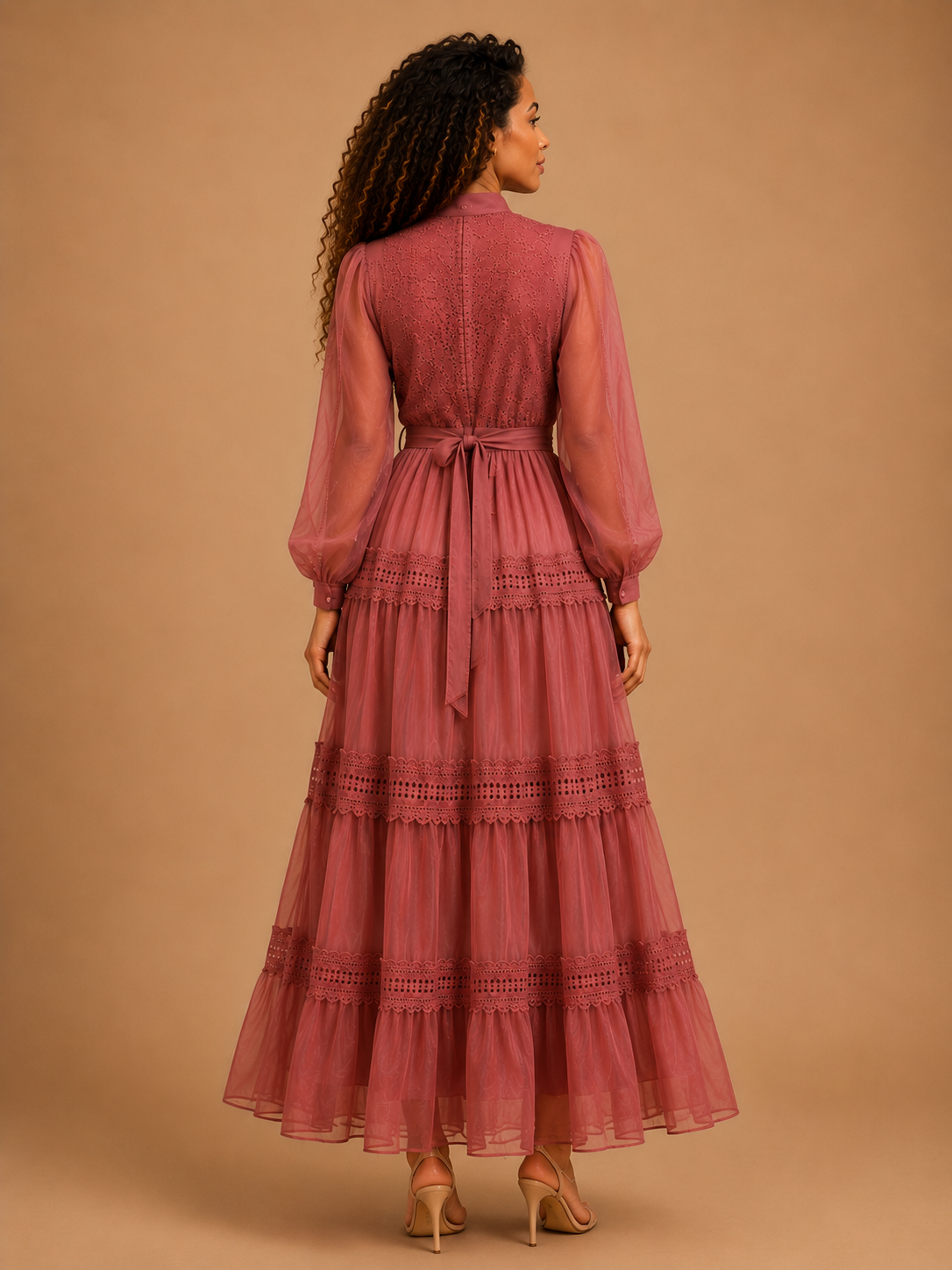 Robe Longue Romantique – Image 2