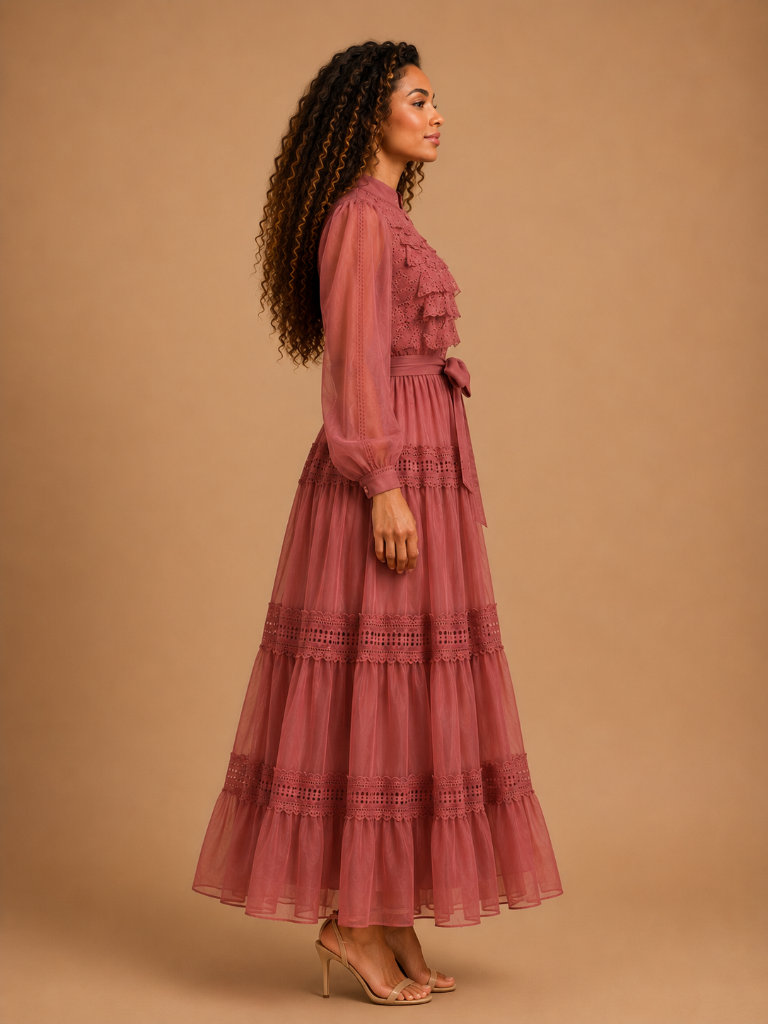 Robe Longue Romantique – Image 3