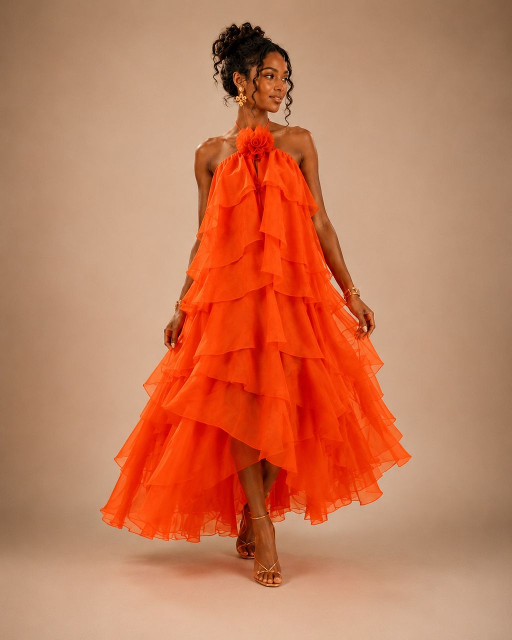 Robe Flamme d'Ete