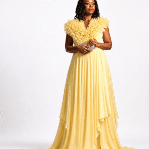 Robe longue Renaissance luxe femme élégante